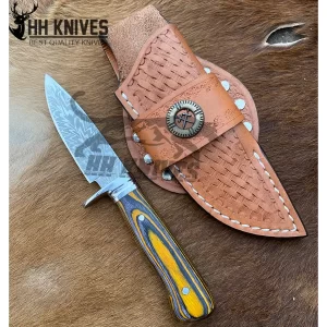 Fixed blade hunting knife